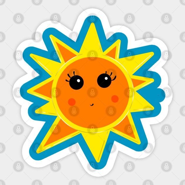 Sunshine Sticker by Trizi‘s Art